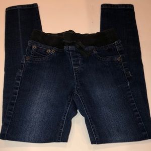 Justice pull on drawstring jeans size‎ 10R girls. K#7